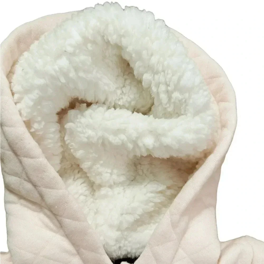 7 for all Mankind | Pink Quilted Bunting (12 mos) 💖